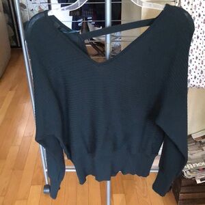 Women's green Sweater